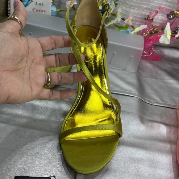 (Z) Jessica Simpson,Qamille Women Strappy Stiletto Heel Dress Sandals,Sz 11/42.5 - Picture 15 of 15